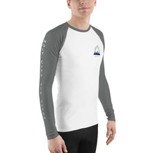Load image into Gallery viewer, Men&#39;s Rash Guard - White and Grey